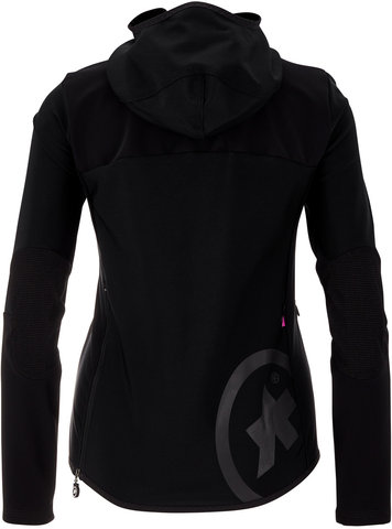 ASSOS Trail Women's Winter Softshell Rain Jacket - black series/S