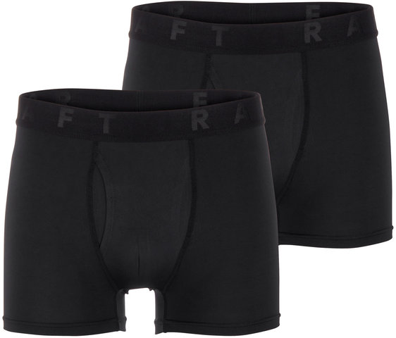 Craft Calzoncillos en paquete de 2 Core Dry Boxer 3-Inch - black/M