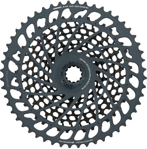 SRAM XG-1295 12-speed Cassette for X01 Eagle - black/10-52