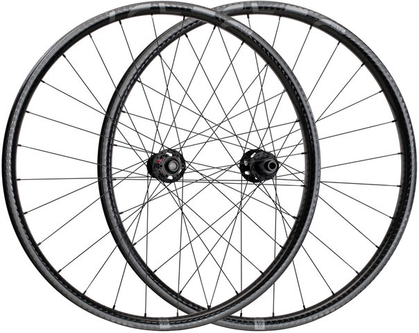 BEAST Components Juego de ruedas ED30 Disc 6 agujeros Boost Carbon 29" - negro de carbono/29" set (RD 15x110 Boost + RT 12x148 Boost) Shimano