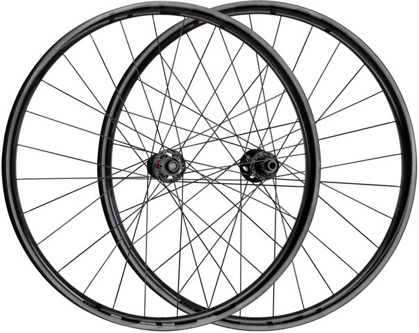 BEAST Components Set de Roues en Carbone ED30 Disc 6 trous Boost 29" - carbone UD-noir/Set de 29" (avant 15x110 Boost + arrière 12x148 Boost) Shimano