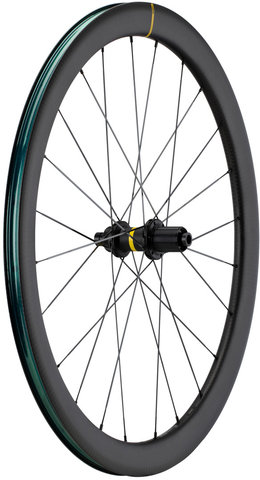 Mavic Cosmic SL 45 Disc Center Lock Carbon Laufradsatz - schwarz/28" Satz (VR 12x100 + HR 12x142) Shimano