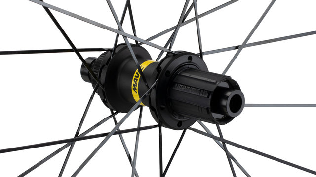 Mavic Set de Roues en Carbone Cosmic SL 45 Disc Center Lock - noir/Set de 28" (avant 12x100 + arrière 12x142) Shimano