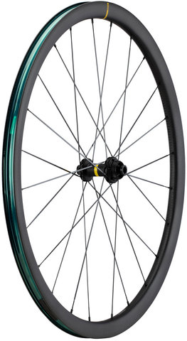 Mavic Juego de ruedas Cosmic SL 32 Disc Center Lock Carbon - negro/Juego 28" (RD 12x100 + RT 12x142) SRAM XDR