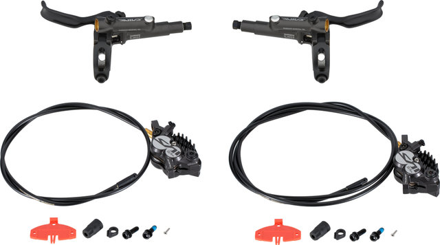 Shimano Saint v+h Set Scheibenbremse BR-M820 J-Kit - schwarz/Set/links/rechts (seitenspezifisch)
