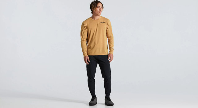 Specialized Camiseta de manga larga Warped Tee - harvest gold/M