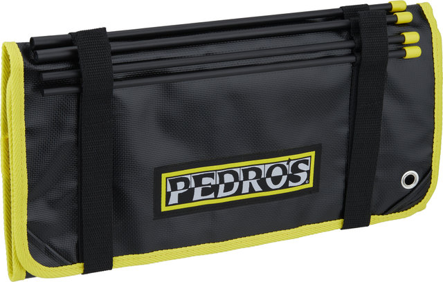 Pedros Burrito Tool Roll II Werkzeugtasche - gelb-schwarz