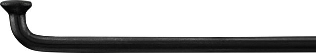 Sapim Leader J-Bend Speichen + Nippel - 20 Stück - schwarz/298 mm
