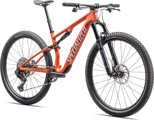 Specialized Epic 8 Comp 29" Carbon Mountainbike - satin deep orange-white/120 mm/44 mm/M/29"/170,0 mm