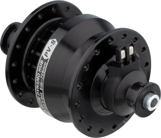 Shutter Precision Moyeu à Dynamo PV-8 V-Brake - schwarz | 32