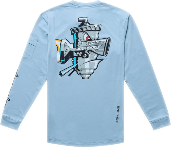 Troy Lee Designs Ruckus Ride Carbs L/S Youth Jersey - dawn blue | M