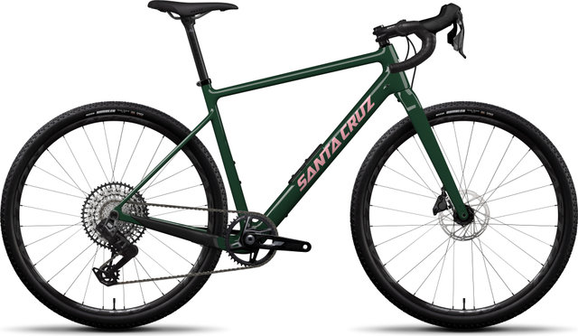 Santa Cruz Stigmata 4 CC Carbon 28" Gravelbike - british racing green | 28" | M | 172,5 mm | 45 mm