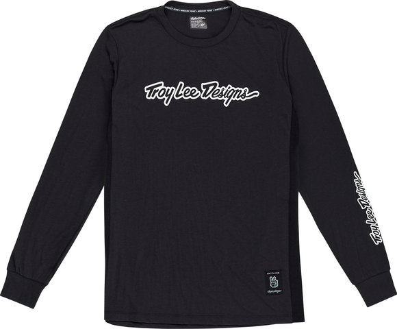 Troy Lee Designs T-shirt à manches longues Skyline Ride - signature black | S