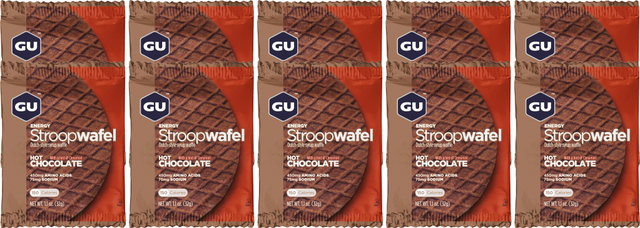 GU Energy Labs Gaufrettes énergétiques - 10 pièces - hot chocolate