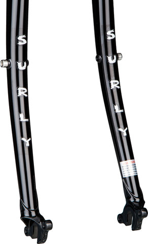Surly Horquilla rígida Long Haul Trucker 26" - negro/1 1/8 / Canti / QR9