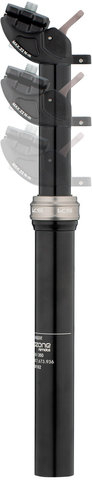 Tige de Selle Dropzone Remote 100 mm - black/30,9 mm / 350 mm / SB 20 mm / sans télécommande
