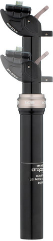 Tija de sillín Dropzone Remote 75 mm - black/30,9 mm / 300 mm / SB 20 mm / sin Remote