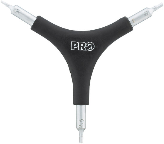 PRO Y Three-Arm Wrench Hex Tool 2 / 2.5 / 3 mm - black-silver/universal