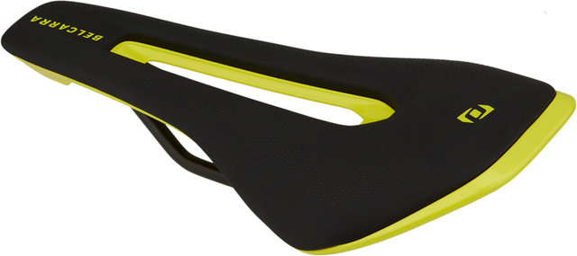 Syncros Belcarra V 1.5 Cut-Out Saddle - black-sulphur yellow/140 mm