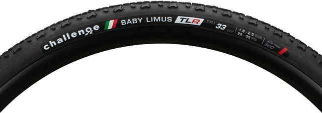 Challenge Cubierta plegable Baby Limus Race TLR 28" - negro/33-622 (700x33C)