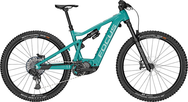 FOCUS JAM² 7.0 29" E-Mountainbike - blue-green/150 mm/29"/L