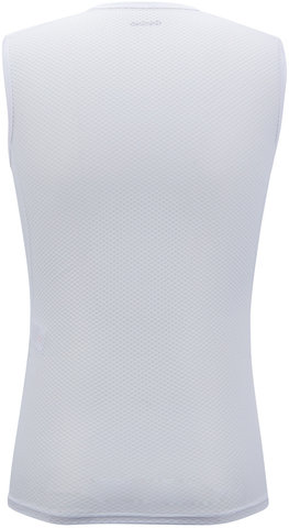 GripGrab Maillot de Corps Ultralight Sleeveless Mesh Base Layer - blanc/M