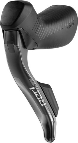 SRAM Red eTap AXS E1 Palanca de cambio/freno - black-grey/rueda delantera izq.