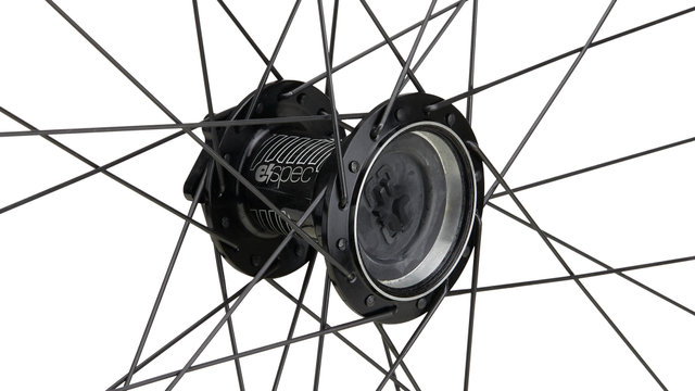 espec Plus Enduro Boost 27,5" Laufradsatz - black/27,5" Satz (VR 15x110 Boost + HR 12x148 Boost) SRAM XD