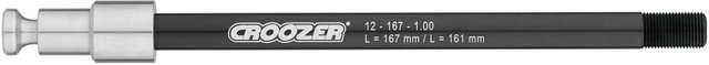 Croozer Enganche de eje pasante XL - black/12 x 167 mm / 1 mm