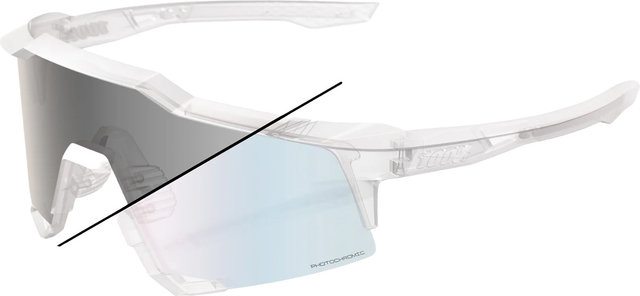 100% Verre de rechange miroir photochromique pour lunettes Speedcraft - rose gold | rose gold mirror photochromic