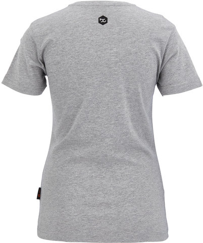 Essential Womens T-Shirt - flecked with grey/S