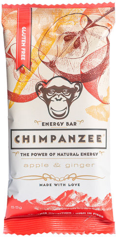 Chimpanzee Barrita Energy Bar - 1 unidades - apple & ginger/55 g