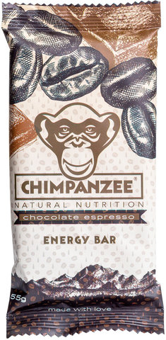 Chimpanzee Energy Bar - 1 Pack - chocolate espresso/55 g