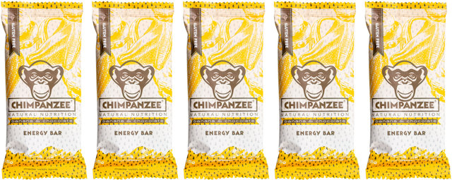 Chimpanzee Barrita Energy Bar - 5 unidades - banana & chocolate/275 g