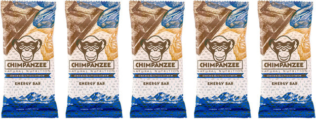 Chimpanzee Barrita Energy Bar - 5 unidades - dates & chocolate/275 g