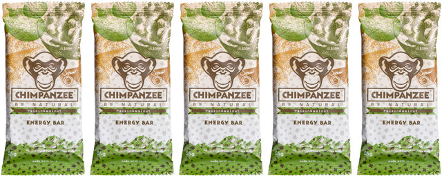 Chimpanzee Energy Bar - 5 Pack - raisin & walnut/275 g