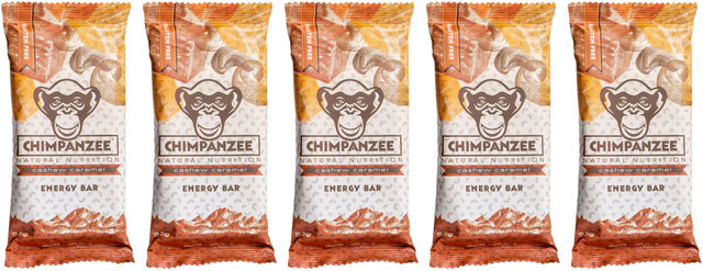 Chimpanzee Barre Energy Bar - 5 pièces - cashew caramel/275 g