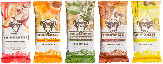 Chimpanzee Barre Energy Bar - 5 pièces - fruité/275 g