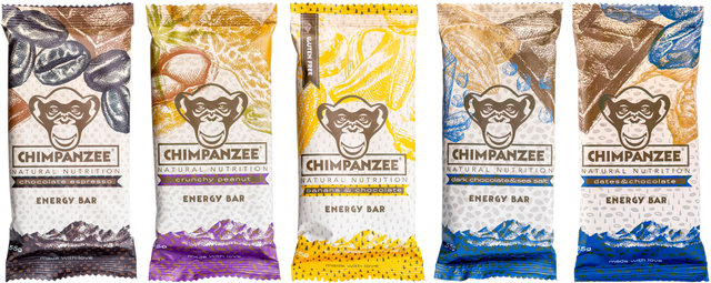 Chimpanzee Barrita Energy Bar - 5 unidades - achocolatado/275 g