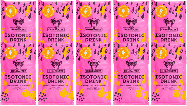 Boisson Sportive Isotonique Energy Drink - 10 pièces - wild cherry/300 g