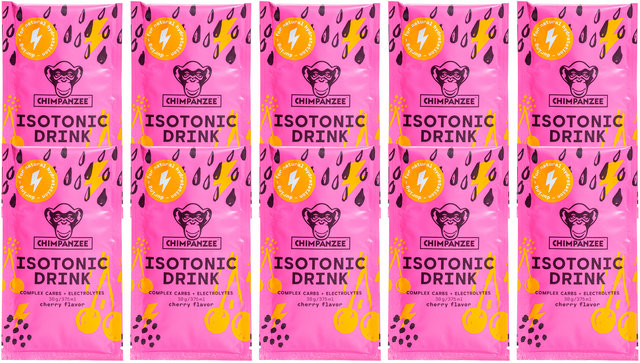 Energy Drink Isotonic Sports Drink - 10 Pack - wild cherry/300 g