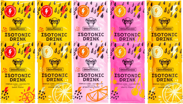 Energy Drink Isotonic Sports Drink - 10 Pack - mixed/300 g