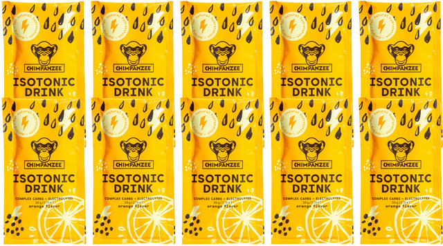Boisson Sportive Isotonique Energy Drink - 10 pièces - orange/300 g