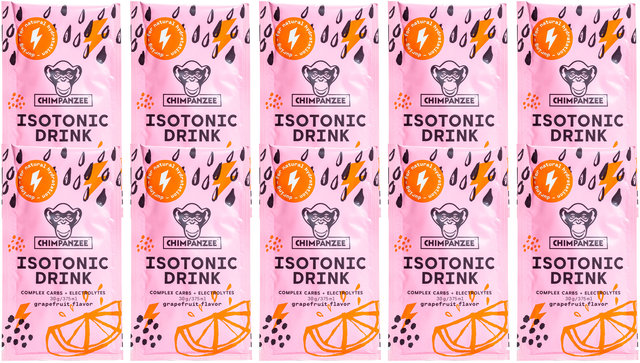 Energy Drink Isotonic Sports Drink - 10 Pack - grapefruit/300 g