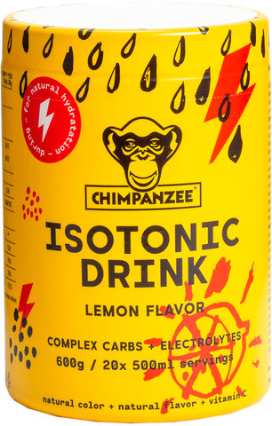 Chimpanzee Boisson Sportive Isotonique Energy Drink - 600 g - lemon/600 g