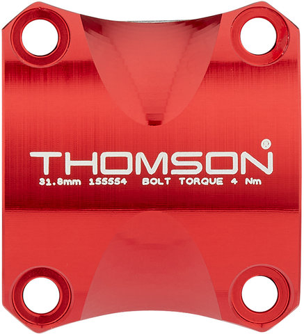 Thomson Elite X4 31.8 Dress Up Kit Lenkerklemmung Kit - rot/universal