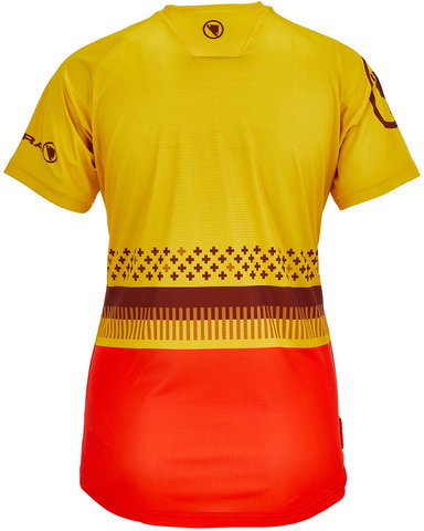 Maillot para damas SingleTrack Print T S/S - saffron/S