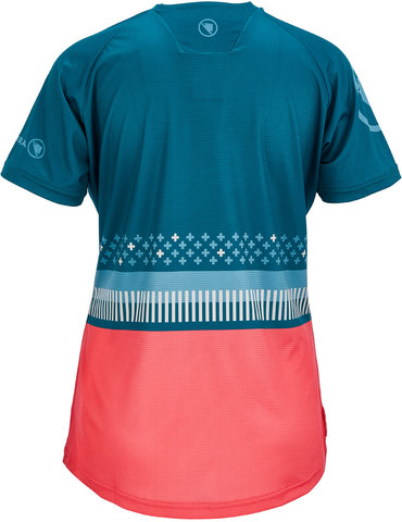 Endura SingleTrack Print T Women's S/S Jersey - spruce green/M