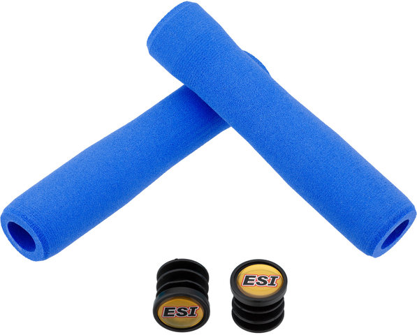 ESI FIT CR Silikon Lenkergriffe - blue/130 mm