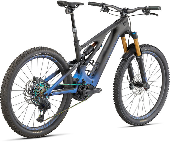 S-Works Turbo Levo Carbon 29" / 27.5" E-Mountain Bike - blue ghost gravity fade-black-light silver/S3